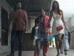 Shilpa Shetty snapped with family at Hakkasan in Bandra