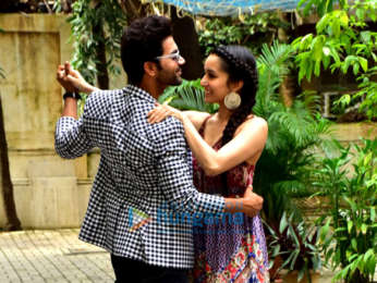 Shraddha Kapoor and Rajkummar Rao spotted at Maddock Films office