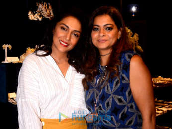 Shweta Salve and Roshni Chopra attend the Bansri pop-up store launch