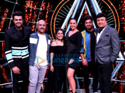 Sonakshi Sinha snapped on the sets of Indian Idol