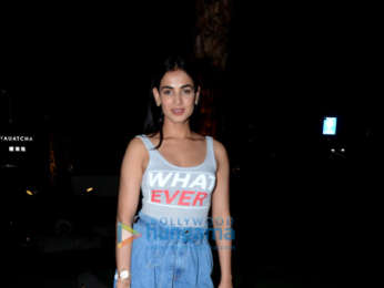 Sonal Chauhan snapped at BKC