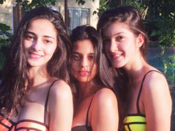 Suhana Khan enjoys a night out with her gal pals Ananya Panday and Shanaya Kapoor