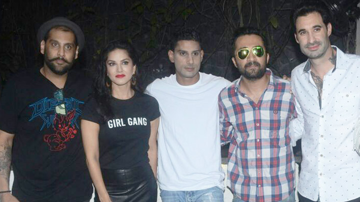 Sunny Leone, Siddhant Kapoor, Prateik Babbar at fund raiser for KERALA flood victims Sunny Leone, Siddhant Kapoor, Prateik Babbar at fund raiser for KERALA flood victims