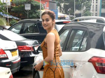 Taapsee Pannu snapped in Andheri
