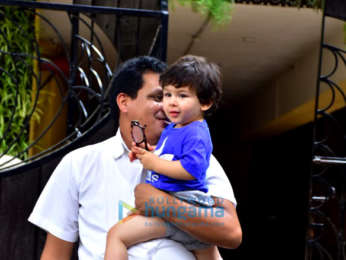 Taimur Ali Khan snapped in Bandra