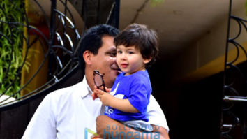 Taimur Ali Khan snapped in Bandra