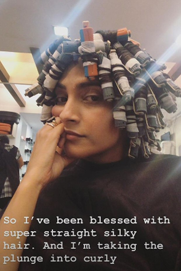 The Zoya Factor: Sonam Kapoor goes for permanent curls, gives a sneak peek into a transformation (see pics and video)