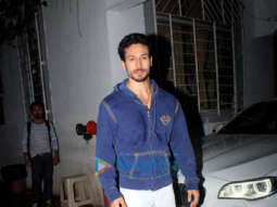 Tiger Shroff and Ananya Pandey snapped at a dance class in Bandra
