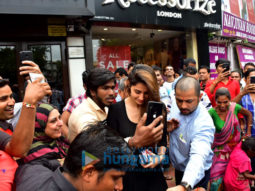 Tiger Shroff and Disha Patani spotted at Bastian in Bandra