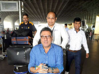 Vaani Kapoor and Boman Irani snapped at the airport