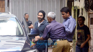 Varun Dhawan snapped in Bandra