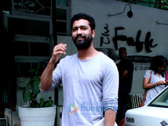Vicky Kaushal spotted at Fable in Juhu