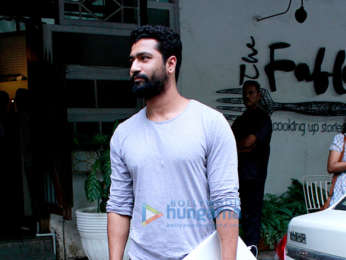 Vicky Kaushal spotted at Fable in Juhu