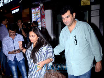 Vidya Balan and Siddharth Roy Kapur spotted at Bastian in Bandra