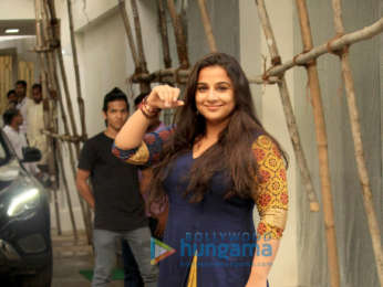 Vidya Balan snapped at Sunny Super Sound in Juhu
