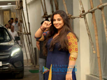 Vidya Balan snapped at Sunny Super Sound in Juhu