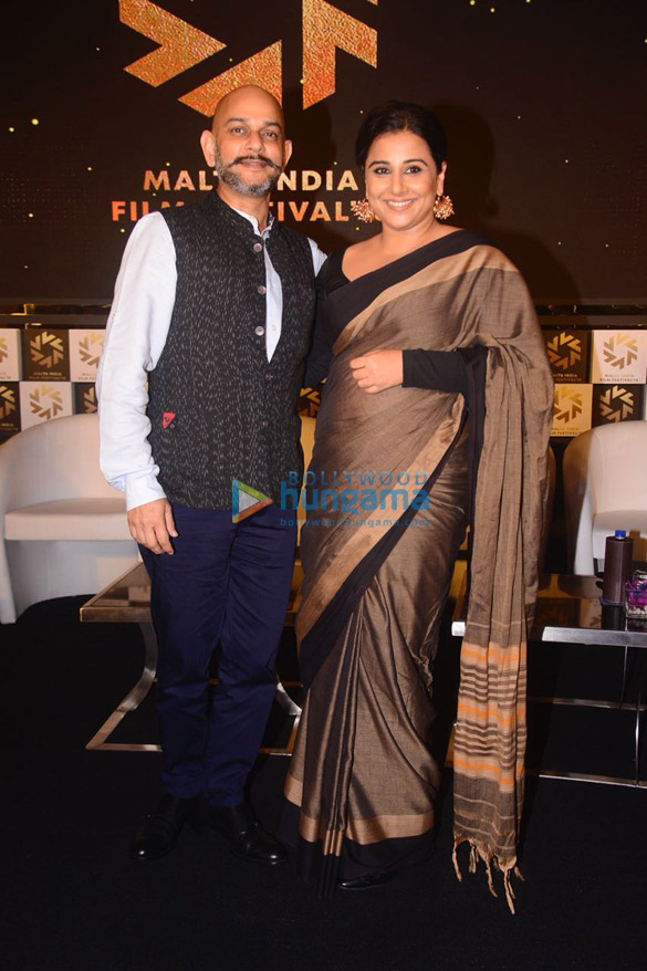vidya balan snapped attending the malta india film festival 2018 6