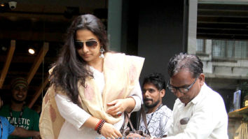 Vidya Balan spotted at the Puma store in Khar