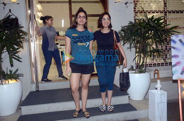 Yami Gautam snapped with her sister in Bandra