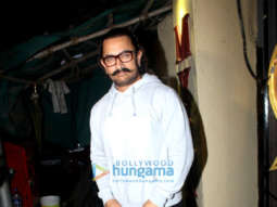 Aamir Khan spotted at Myrah Spa in Juhu