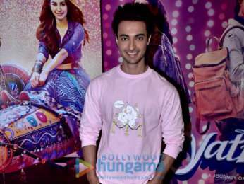 Aayush Sharma and Warina Hussain snapped during LoveYatri promotions