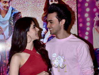 Aayush Sharma and Warina Hussain snapped during LoveYatri promotions