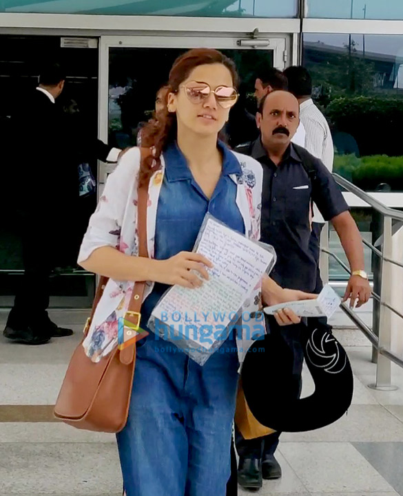 abhishek bachchan taapsee pannu and others snapped at the airport 2 2