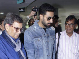 Abhishek Bachchan at the inauguration of ’75 frames a rare collection of Amitabh Bachchan’s photos