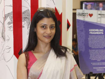 Abhishek Bachchan and Konkana Sen grace the inauguration of the Whistling Woods International ‘75 Frames’ rare portrait collection of Amitabh Bachchan