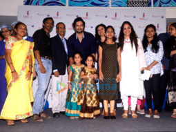 Ali Fazal snapped with Smile Train India NGO kids