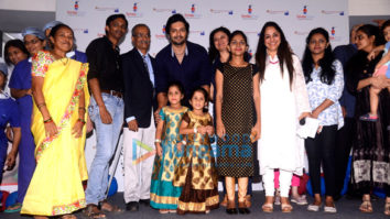 Ali Fazal snapped with Smile Train India NGO kids