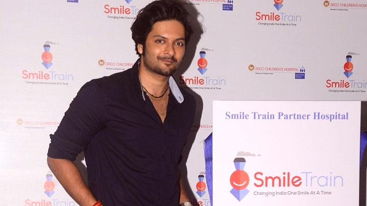Ali Fazal spends time with Smile Train India NGO kids