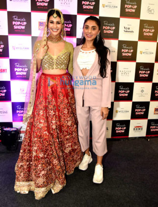 Amyra Dastur walks the ramp for Pernia’s Pop-Up Show