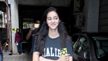 Ananya Pandey snapped after dance class in Andheri Exclusive