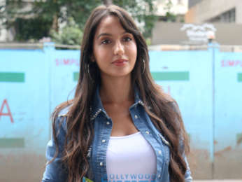 Anil Kapoor & Nora Fatehi snapped at NM College Festival
