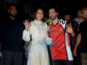 Anushka Sharma and Varun Dhawan snapped in Bandra