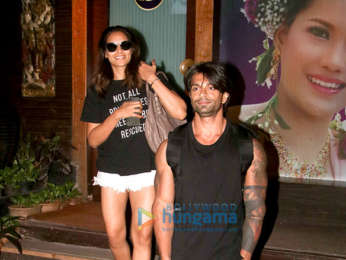 Bipasha Basu and Karan Singh Grover spotted outside a spa in Bandra