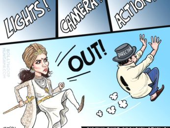 Bollywood Toons: Kangana Ranaut becomes the new director of Manikarnika!
