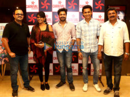 Cast of the Marathi film ‘Party’ snapped promoting their movie at the newly renovated Carnival Cinemas (Little World Mall, Kharghar)