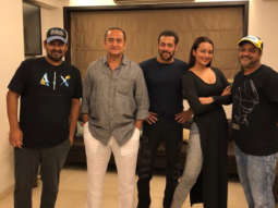 Dabangg 3: Salman Khan, Sonakshi Sinha meet Mahesh Manjrekar and announce the release of the third installment