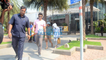 Farhan Akhtar and Kalki Koechlin snapped at BKC
