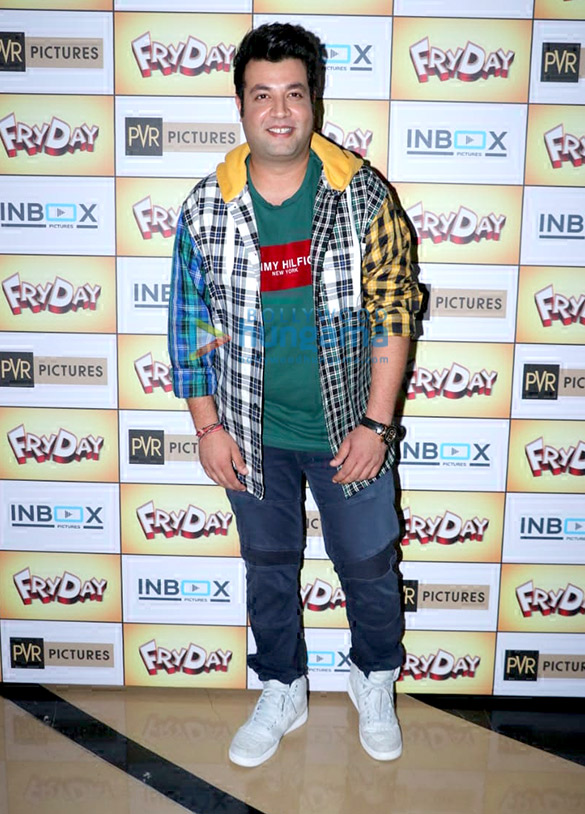 govinda varun sharma and other snapped at trailer trailer launch of the film fry day 4