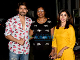 Gurmeet Choudhary snapped at Silver Beach Cafe in Juhu