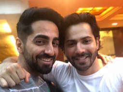 Here’s what happened when Sui Dhaaga actor Varun Dhawan meets Andhadhun star Ayushmann Khurrana