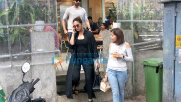 Huma Qureshi spotted at Kitchen Garden in Bandra