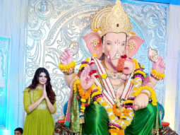 Ihana Dhillon spotted at Andheri Cha Raja Ganpati pandal