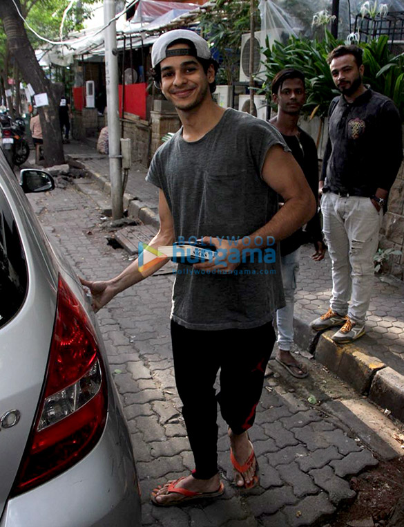 Ishaan Khatter snapped outside Kitchen Garden Ishaan Khatter snapped outside Kitchen Garden