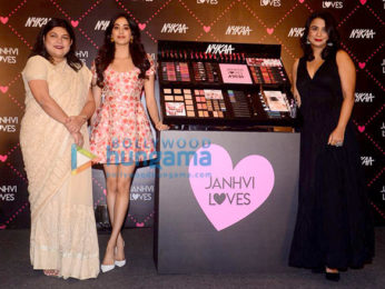 Janhvi Kapoor snapped at Nykaa launch event