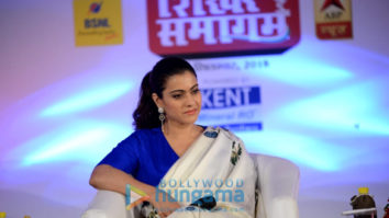 Kajol snapped attending an event in Lucknow