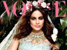 Kangana Ranaut comes alive as a genteel & elegant angel in a mint green lehenga for Vogue, long gone is her bad-ass image!